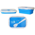 Collapsible Silicone Container w/ Spoon